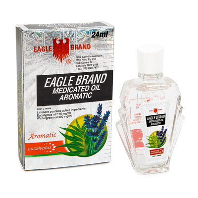 Eagle Brand (Aromatic - Eucalyptus & Lavender) Medicated Oil 3ml